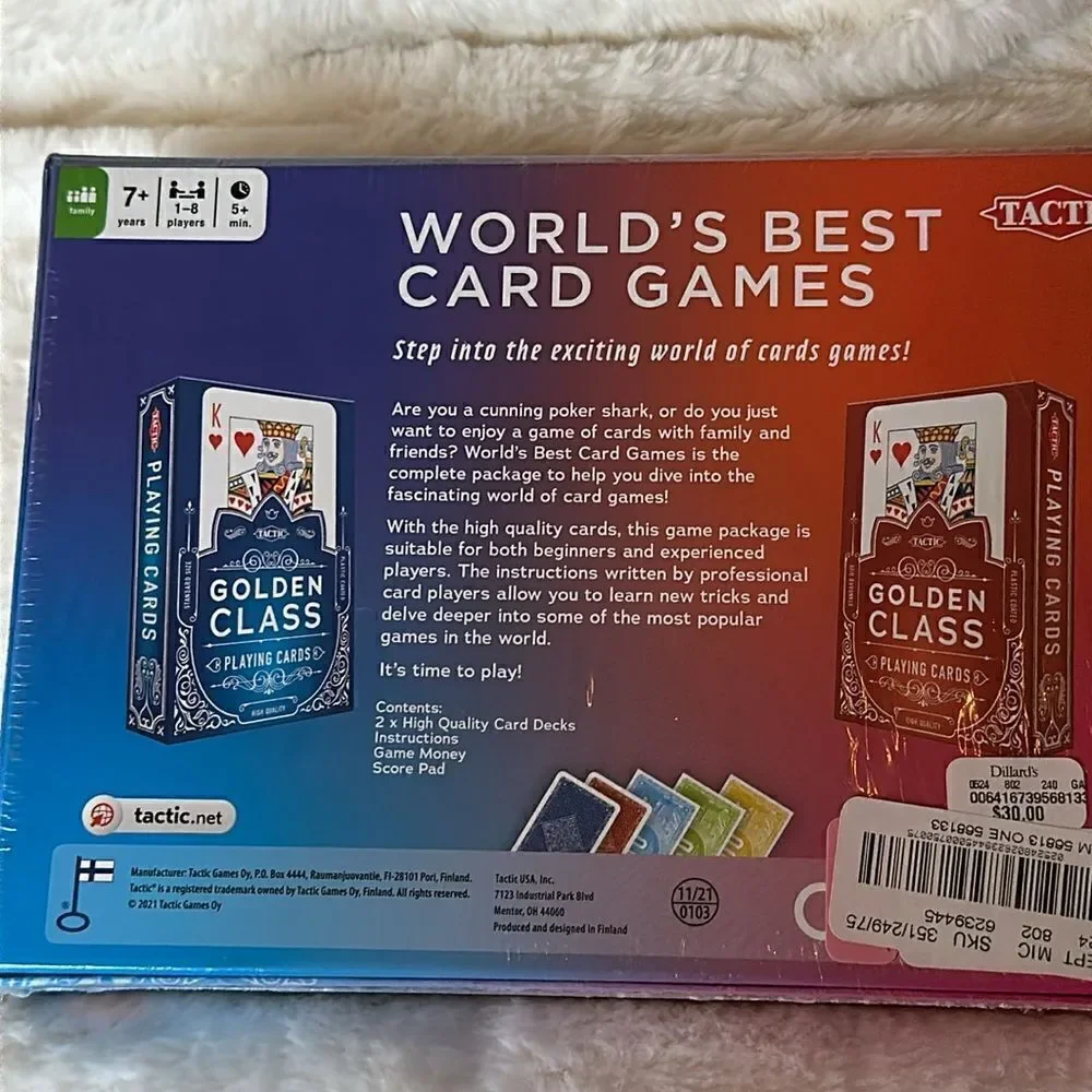 Tactic World Best Card Games!